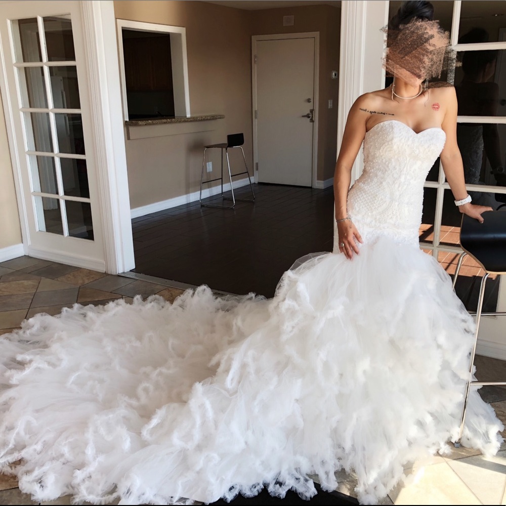 New original design mermaid wedding dress